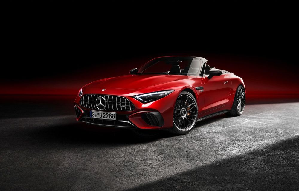 Noua generație Mercedes-AMG SL: motor V8, până la 585 CP și tracțiune integrală - Poza 21