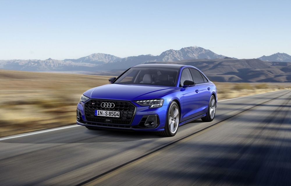 Audi prezintă noul A8 facelift: modificări estetice și, în premieră pe nava amiral, linie exterioară S Line - Poza 26