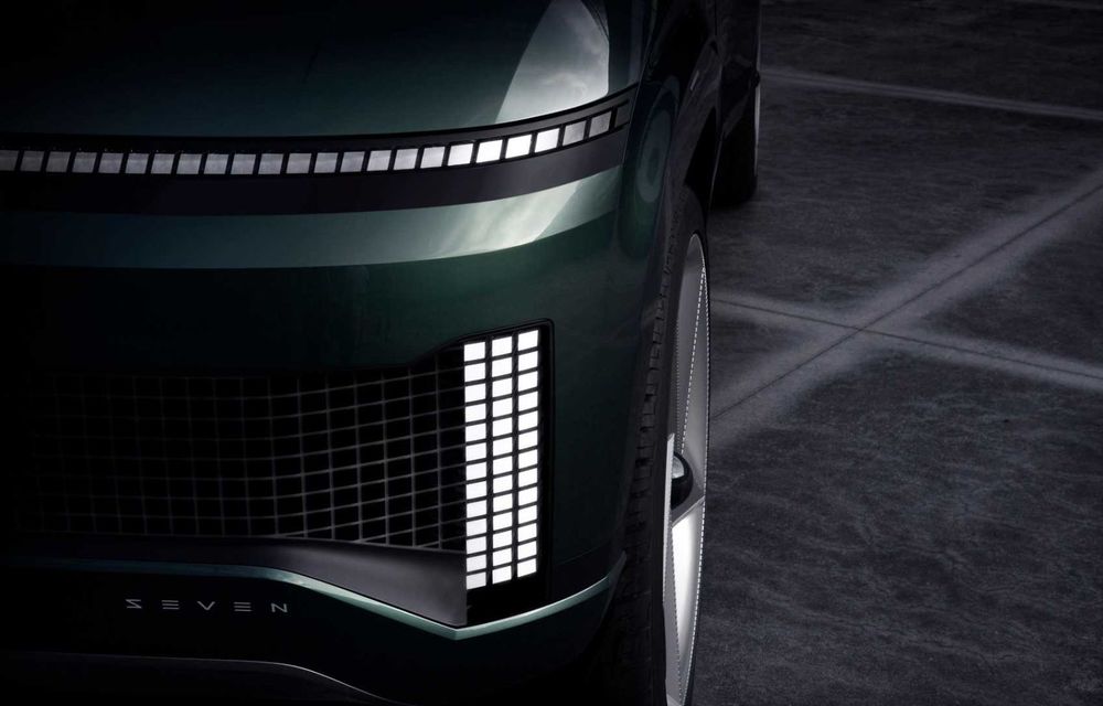 Hyundai Seven: primele imagini anunță un viitor SUV electric - Poza 1
