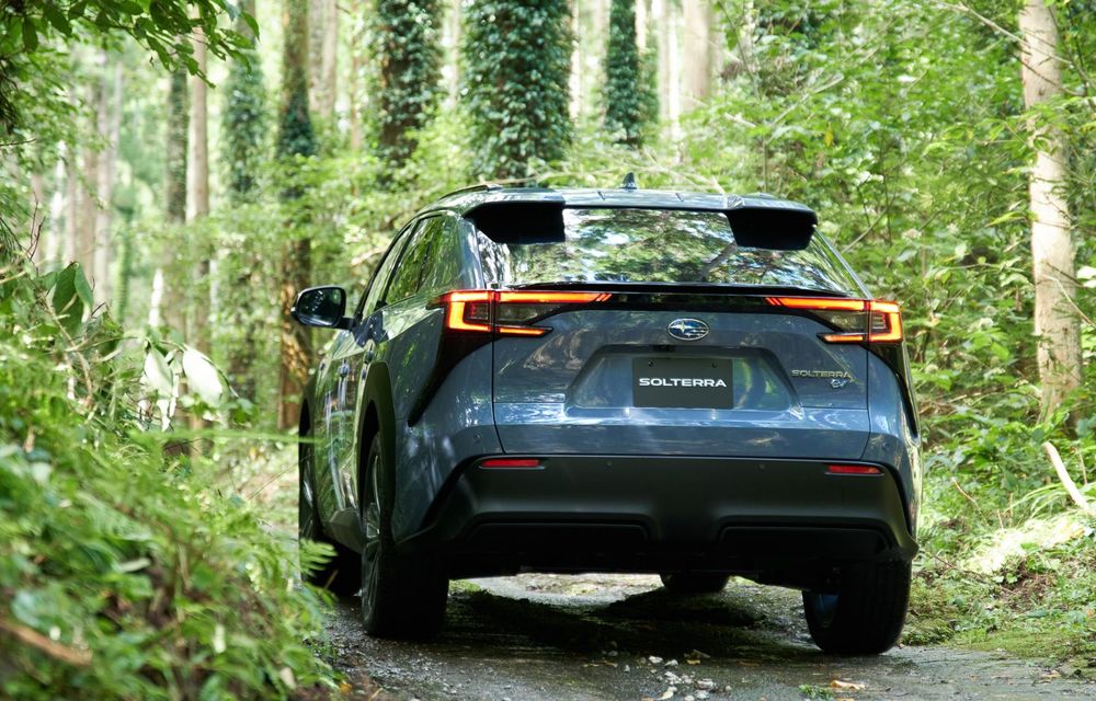 Subaru prezintă noul Solterra: prima electrică a companiei are o autonomie de 530 kilometri - Poza 8