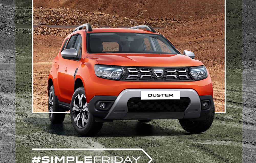 De Black Friday, Dacia lansează Simple Friday: 70 de mașini la ofertă, cu livrare imediată - Poza 1