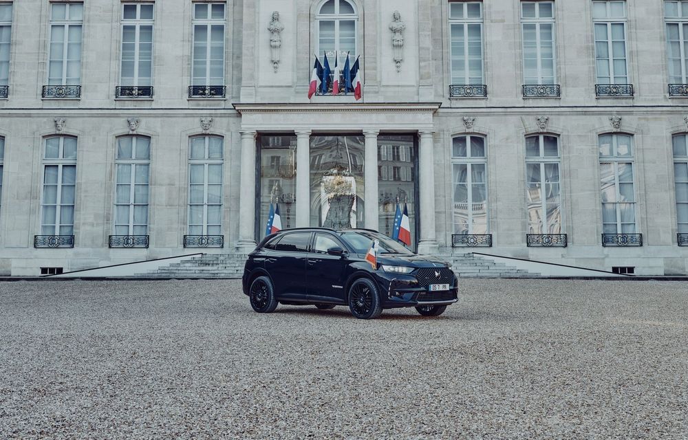 Președintele Franței are o mașină nouă: DS 7 Crossback Elysee - Poza 3