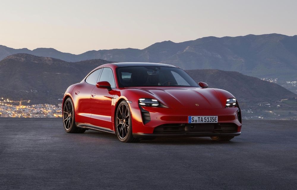 Porsche lansează noile Taycan GTS și Taycan GTS Sport Turismo cu 598 de cai putere - Poza 1