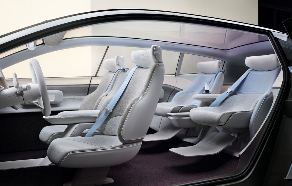 Conceptul electric Recharge anunță limbajul de design al viitoarelor modele Volvo - Poza 10