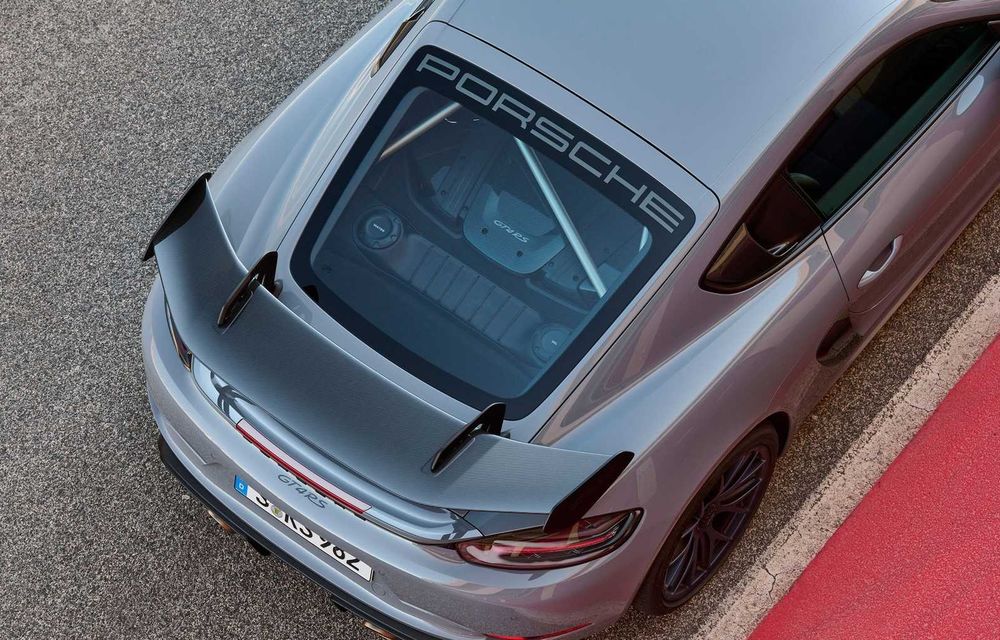 Porsche lansează Cayman GT4 RS, cel mai puternic Cayman produs vreodată - Poza 10