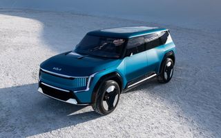 Kia prezintă conceptul EV9. Anunță un viitor SUV electric cu trei rânduri de scaune