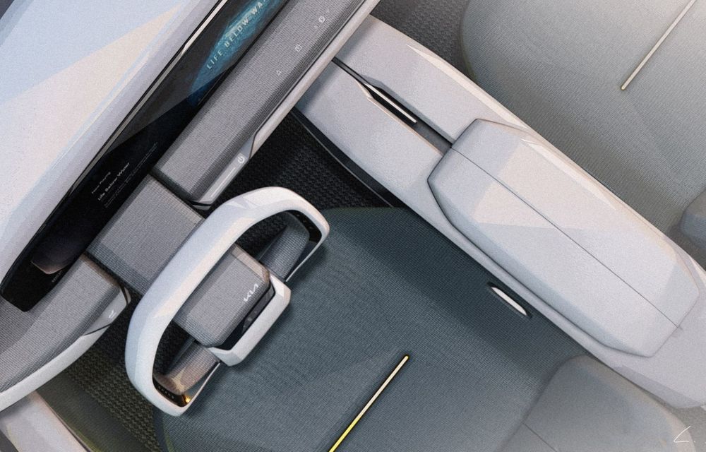 Kia prezintă conceptul EV9. Anunță un viitor SUV electric cu trei rânduri de scaune - Poza 14