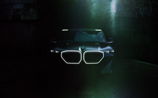 Teaser cu viitorul concept BMW XM. Debutează în 29 noiembrie și anunță un SUV M hibrid