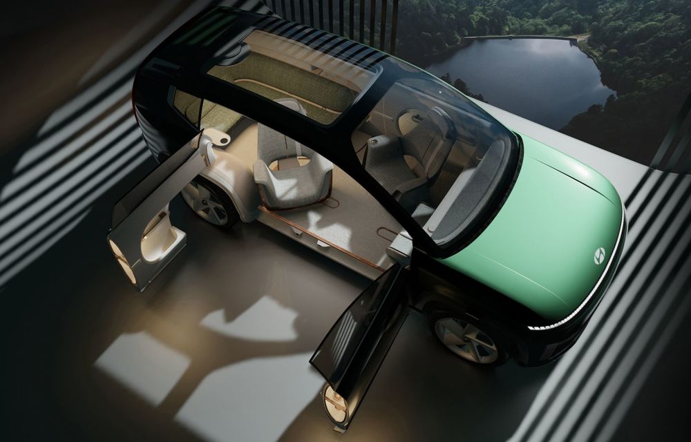 Hyundai lansează conceptul electric Seven cu autonomie de 480 de kilometri - Poza 8