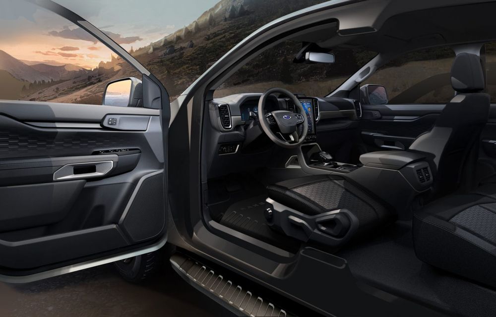 Noul Ford Ranger este aici: păstrează un diesel V6 și primește o cutie automată cu 10 rapoarte - Poza 15
