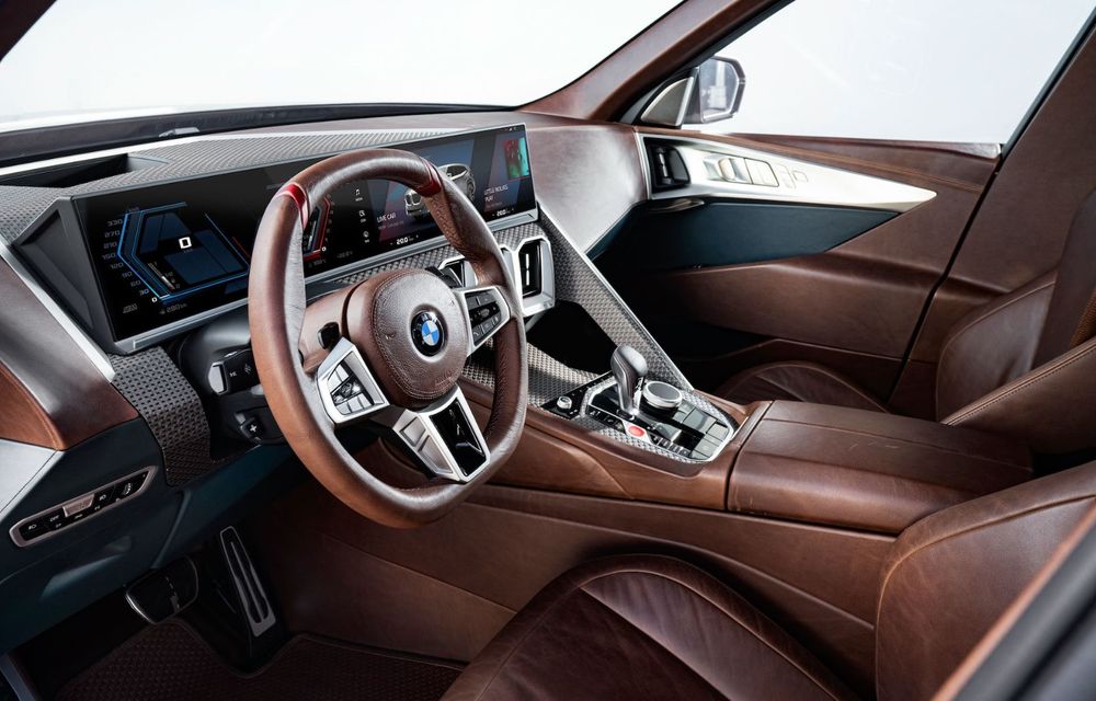 BMW prezintă conceptul XM: plug-in hybrid, 750 CP și versiune de serie în 2022 - Poza 9