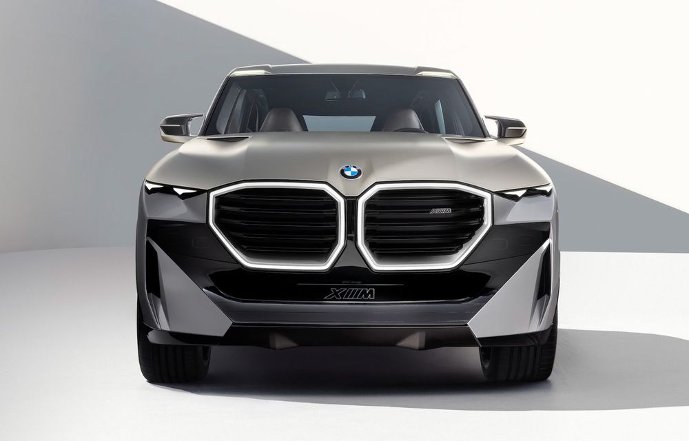 BMW prezintă conceptul XM: plug-in hybrid, 750 CP și versiune de serie în 2022 - Poza 2