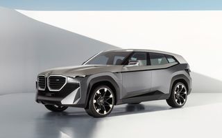 BMW prezintă conceptul XM: plug-in hybrid, 750 CP și versiune de serie în 2022
