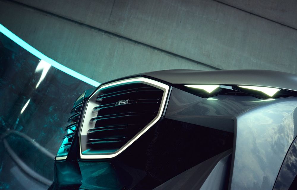 BMW prezintă conceptul XM: plug-in hybrid, 750 CP și versiune de serie în 2022 - Poza 21