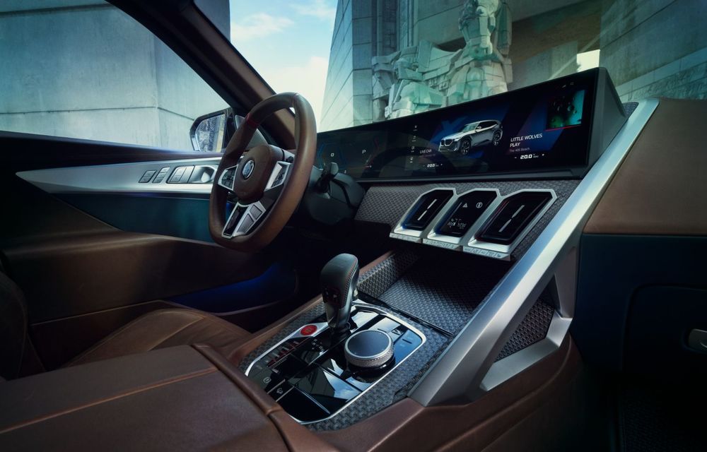 BMW prezintă conceptul XM: plug-in hybrid, 750 CP și versiune de serie în 2022 - Poza 10