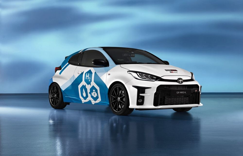 Toyota prezintă un prototip GR Yaris alimentat cu hidrogen - Poza 2