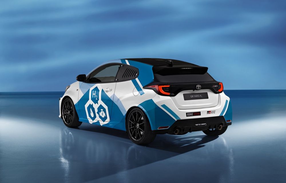 Toyota prezintă un prototip GR Yaris alimentat cu hidrogen - Poza 3