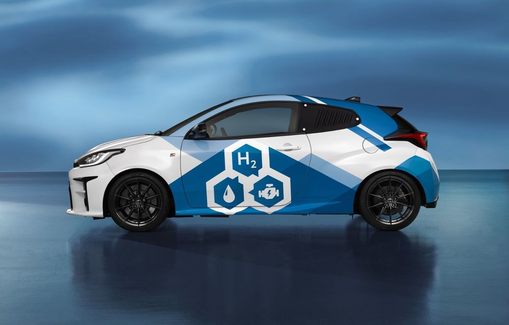 Toyota prezintă un prototip GR Yaris alimentat cu hidrogen - Poza 5