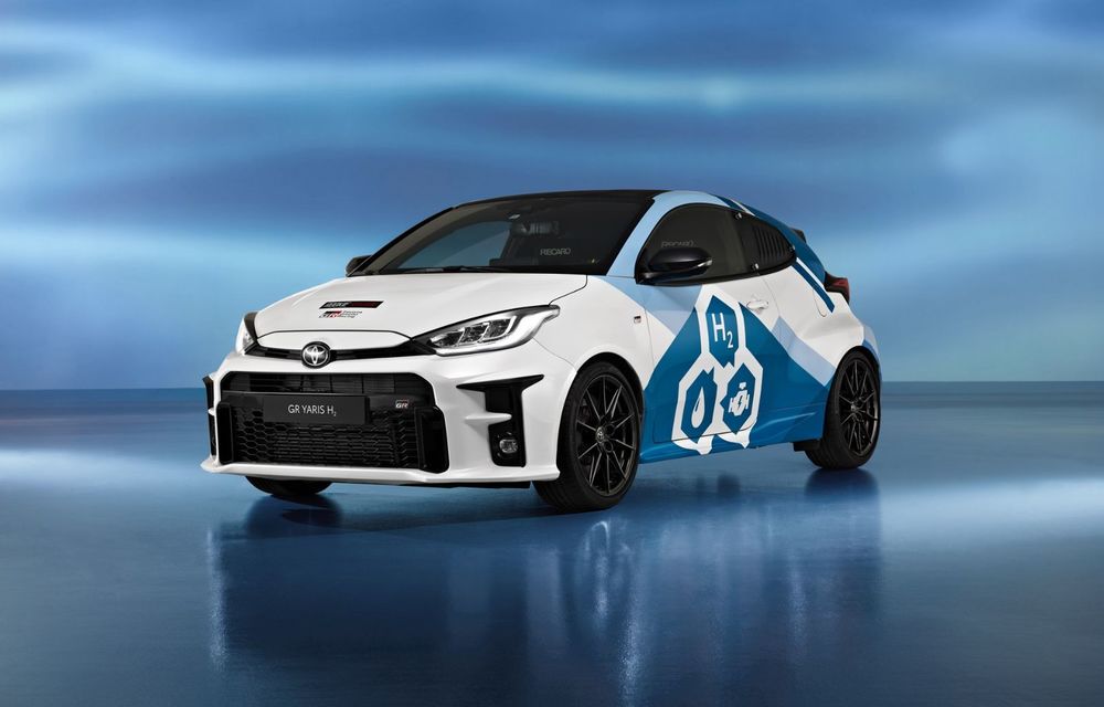 Toyota prezintă un prototip GR Yaris alimentat cu hidrogen - Poza 1