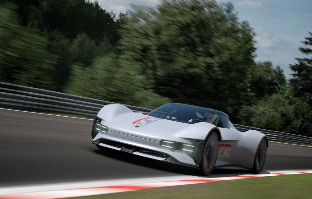 Porsche prezintă Vision GT, un concept creat special pentru jocul Gran Turismo 7 - Poza 2