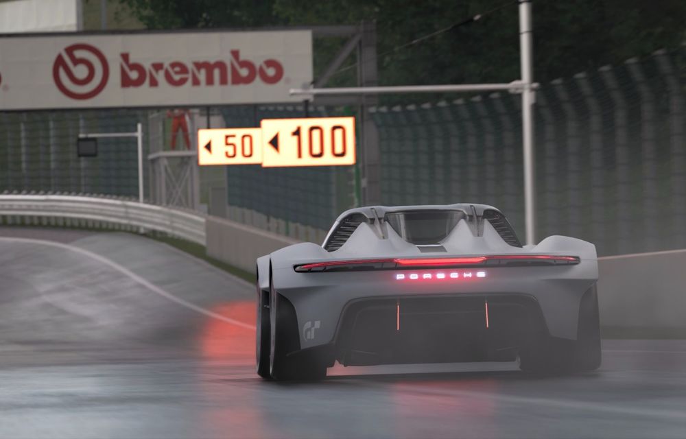 Porsche prezintă Vision GT, un concept creat special pentru jocul Gran Turismo 7 - Poza 5