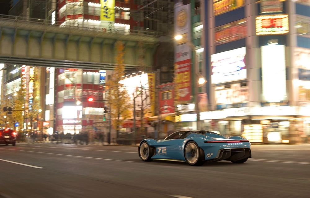Porsche prezintă Vision GT, un concept creat special pentru jocul Gran Turismo 7 - Poza 7