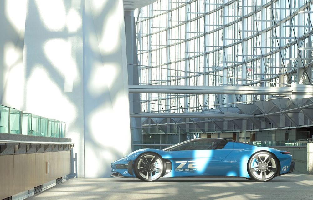 Porsche prezintă Vision GT, un concept creat special pentru jocul Gran Turismo 7 - Poza 8