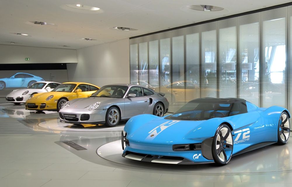 Porsche prezintă Vision GT, un concept creat special pentru jocul Gran Turismo 7 - Poza 26