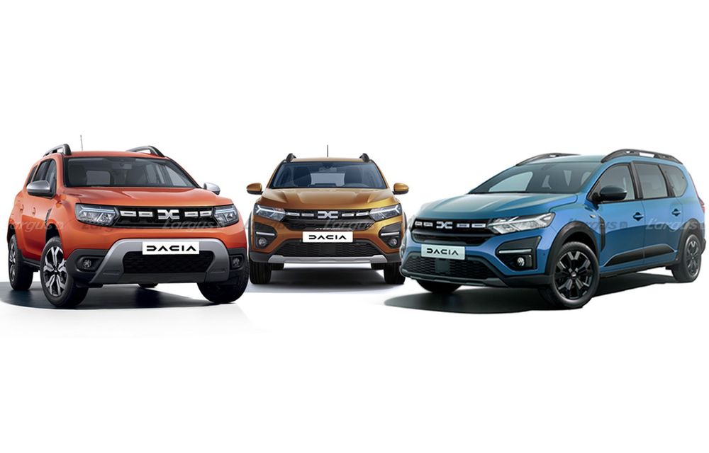 Imagini cu noul logo Dacia pe modelele Duster, Jogger și Sandero - Poza 1
