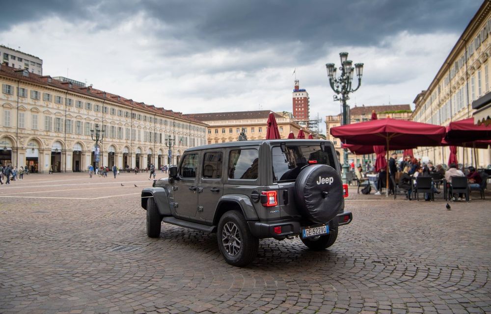 Îmbunătățiri pentru Jeep Wrangler în Europa. Disponibil doar în versiune plug-in hybrid - Poza 37