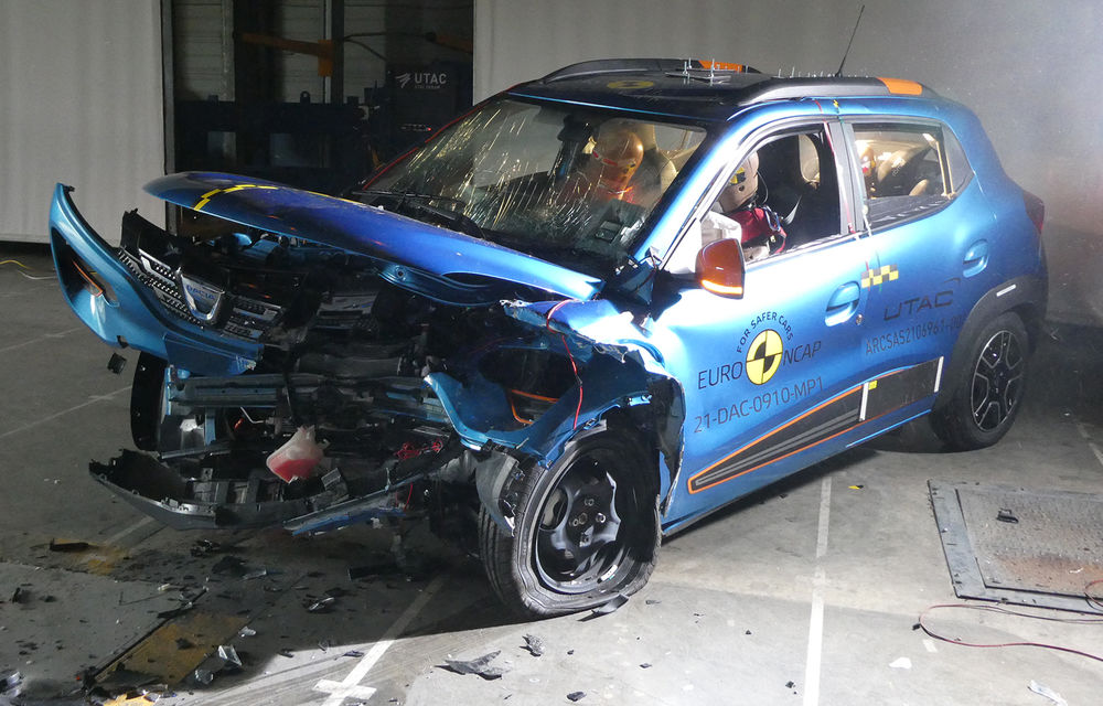 Dacia Spring a primit o stea la testele de siguranță EuroNCAP (+VIDEO) - Poza 5
