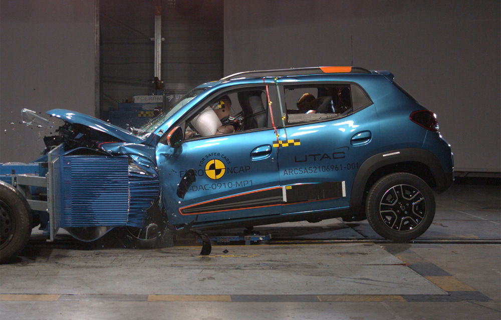 Dacia Spring a primit o stea la testele de siguranță EuroNCAP (+VIDEO) - Poza 2
