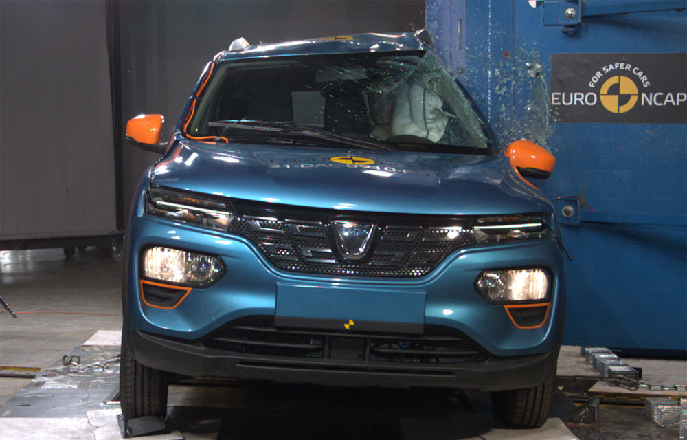 Dacia Spring a primit o stea la testele de siguranță EuroNCAP (+VIDEO) - Poza 4