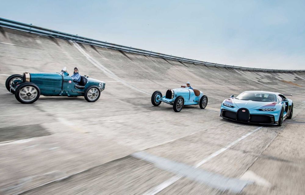 Bugatti își face divizie de personalizare &quot;Sur Mesure&quot;: primul proiect, un Chiron Pur Sport cu influențe retro - Poza 10