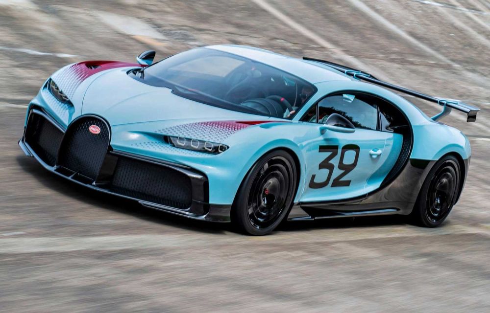 Bugatti își face divizie de personalizare &quot;Sur Mesure&quot;: primul proiect, un Chiron Pur Sport cu influențe retro - Poza 2