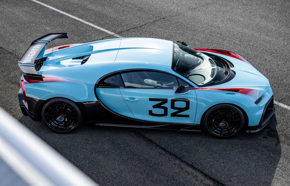 Bugatti își face divizie de personalizare &quot;Sur Mesure&quot;: primul proiect, un Chiron Pur Sport cu influențe retro - Poza 5
