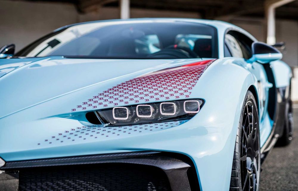 Bugatti își face divizie de personalizare &quot;Sur Mesure&quot;: primul proiect, un Chiron Pur Sport cu influențe retro - Poza 16