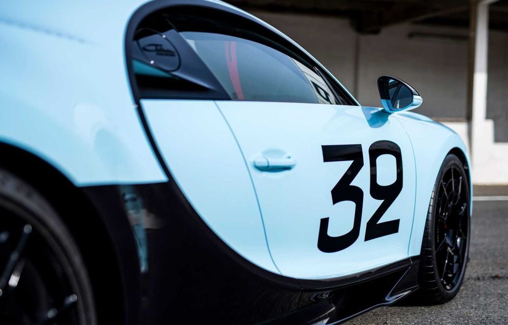 Bugatti își face divizie de personalizare &quot;Sur Mesure&quot;: primul proiect, un Chiron Pur Sport cu influențe retro - Poza 17
