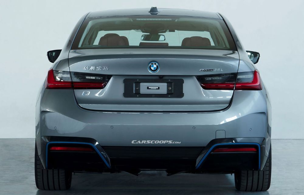 FOTOSPION: BMW i3 se reinventează în China. Este o versiune electrică a lui Seria 3 - Poza 2