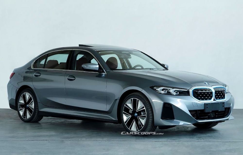 FOTOSPION: BMW i3 se reinventează în China. Este o versiune electrică a lui Seria 3 - Poza 1