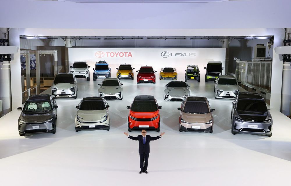 Toyota și Lexus prezintă &quot;showroom-ul viitorului&quot;: 15 concepte care anunță o întreagă familie de modele electrice - Poza 1
