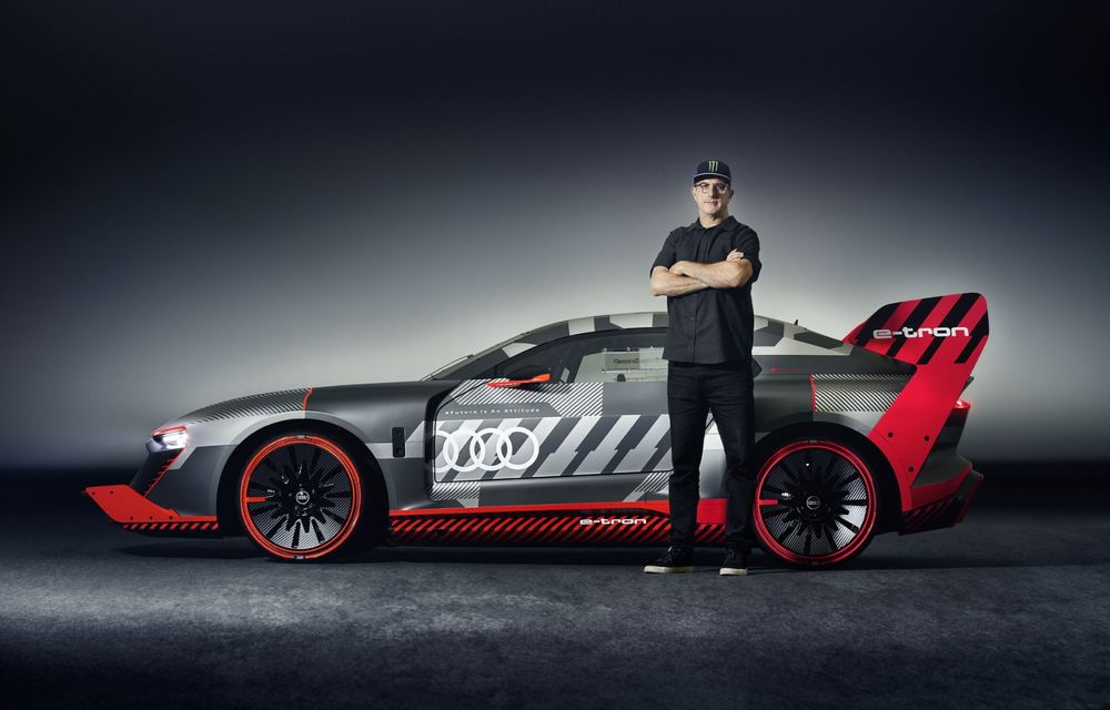 Noua mașină electrică a lui Ken Block: Audi S1 e-tron quattro Hoonitron - Poza 2