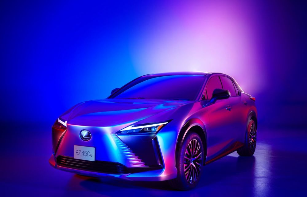 Noi imagini cu viitorul SUV electric Lexus RZ. Debutează în 2022 - Poza 1