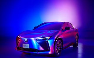 Noi imagini cu viitorul SUV electric Lexus RZ. Debutează în 2022