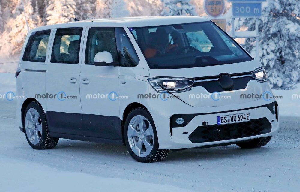 Teaser nou cu Volkswagen ID. Buzz. Van-ul electric va fi lansat în 2022 în Europa - Poza 2
