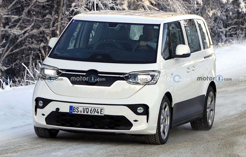 Teaser nou cu Volkswagen ID. Buzz. Van-ul electric va fi lansat în 2022 în Europa - Poza 3