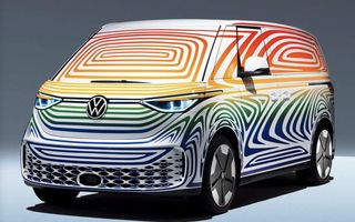 Teaser nou cu Volkswagen ID. Buzz. Van-ul electric va fi lansat în 2022 în Europa