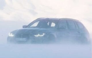 Teaser cu viitorul BMW M3 Touring. Varianta break a modelului de performanță va debuta în acest an