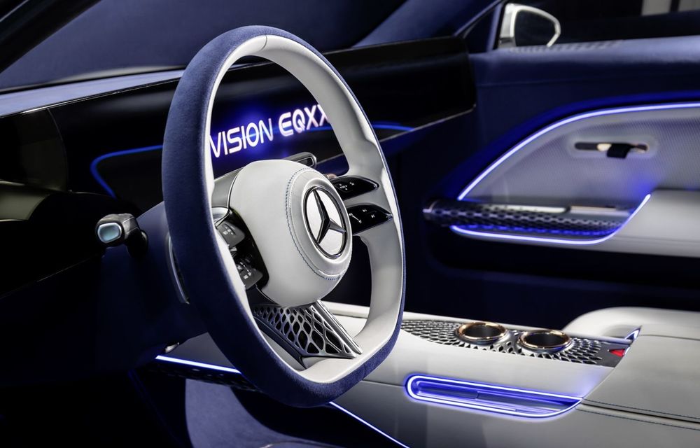 PREMIERĂ: Mercedes-Benz Vision EQXX: cel mai eficient model al mărcii are o autonomie de 1.000 km - Poza 11