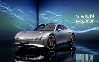 PREMIERĂ: Mercedes-Benz Vision EQXX: cel mai eficient model al mărcii are o autonomie de 1.000 km